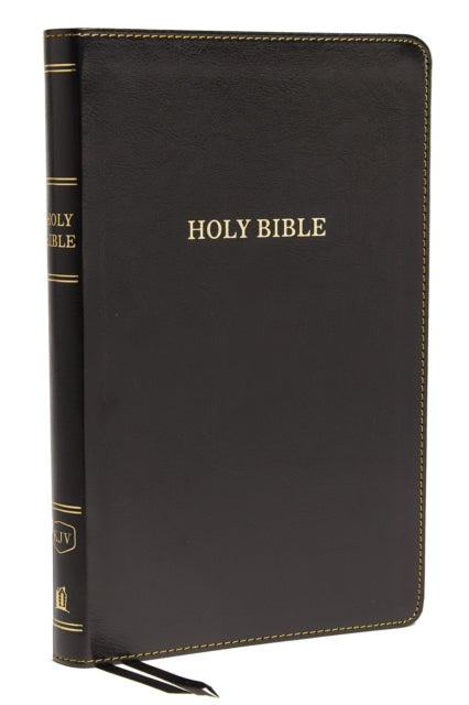 KJV Holy Bible: Thinline, Black Leathersoft, Red Letter, Comfort Print: King James Version: Holy Bible, King James Version