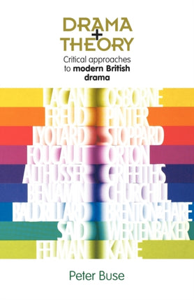 Drama  Theory Critical Approaches to Modern