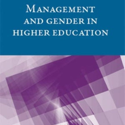 Management and Gender in Higher Education