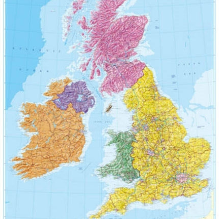 Map of UK and Ireland