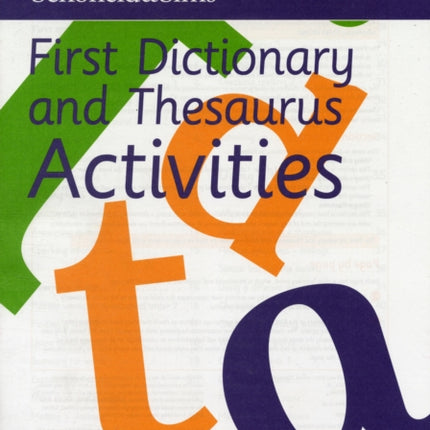 First Dictionary and Thesaurus Activities