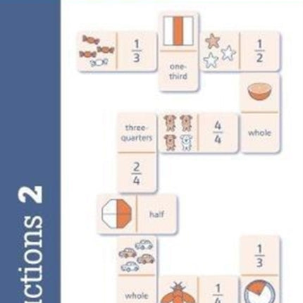 Fractions, Decimals and Percentages Book 2 (Year 2, Ages 6-7)