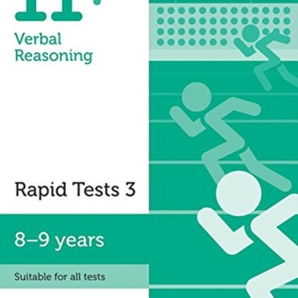 11+ Verbal Reasoning Rapid Tests Book 3: Year 4, Ages 8-9