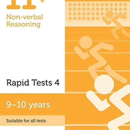 11+ Non-verbal Reasoning Rapid Tests Book 4: Year 5, Ages 9-10