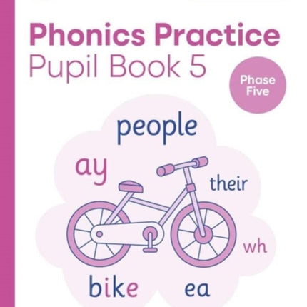 My Letters and Sounds Phonics Practice Pupil Book 5