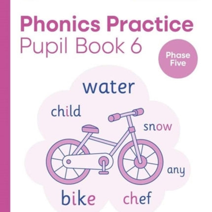 My Letters and Sounds Phonics Practice Pupil Book 6