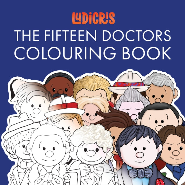 The Fifteen Doctors Colouring Book