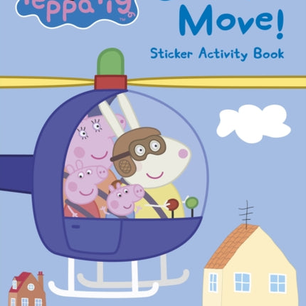 Peppa Pig: On the Move! Sticker Activity Book