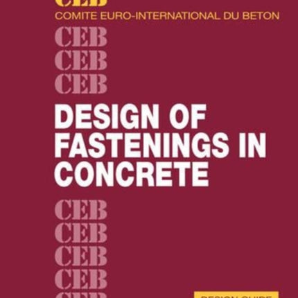 Design of Fastenings in Concrete