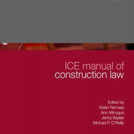 ICE Manual of Construction Law