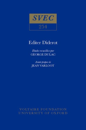 Editer Diderot