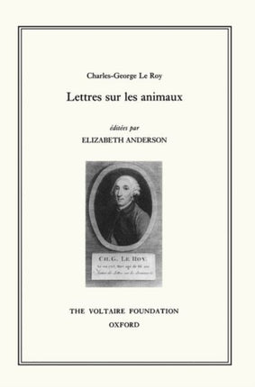 CharlesGeorge le Roy Lettres sur les Animaux