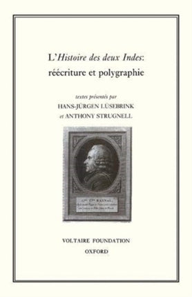 Histoires des Deux Indes  R233233criture et