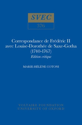 Correspondance de Fr233d233ric II avec