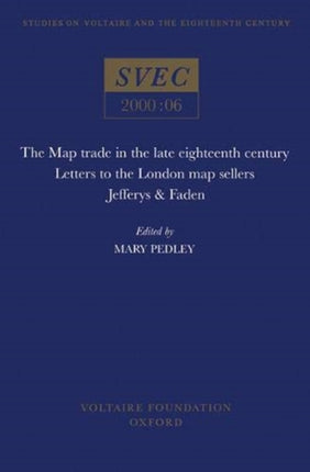 The Map Trade in the Late Eighteenth Century