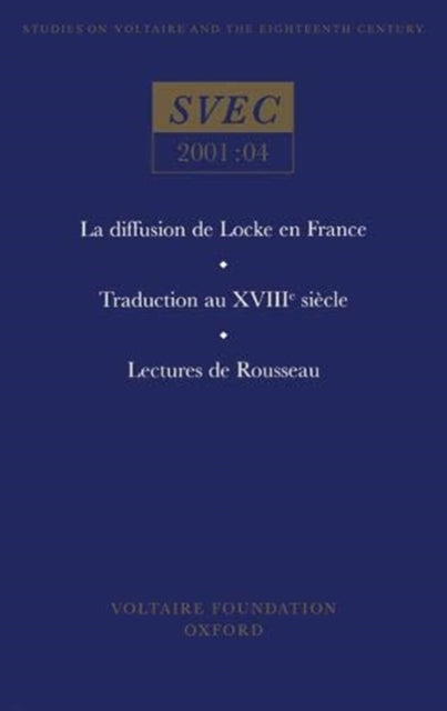 La diffusion de Locke en France Traduction au