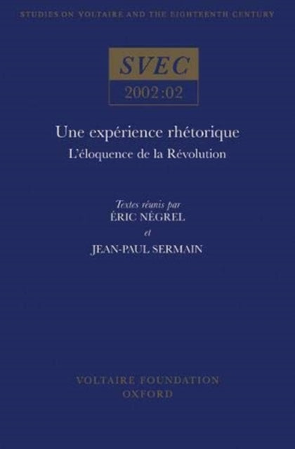 Une exp233rience rh233torique  l233loquence de la