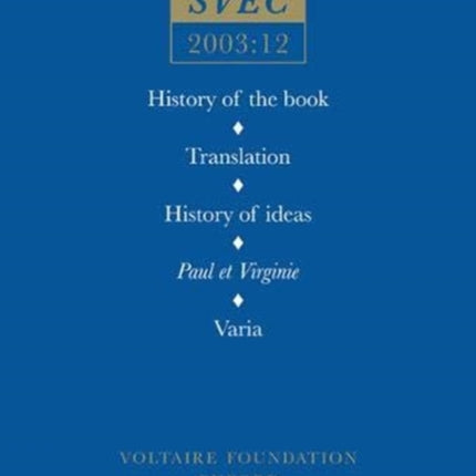 History of the book Translation History of ideas