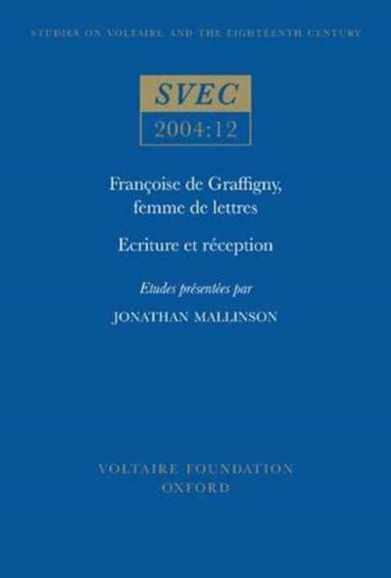 Fran231oise de Graffigny femme de lettres