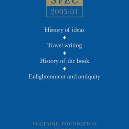 History of ideas Travel writing History of the
