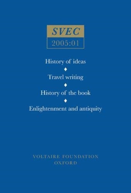 History of ideas Travel writing History of the