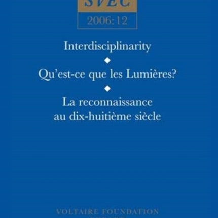 Questce que les Lumi232res La reconnaissance au