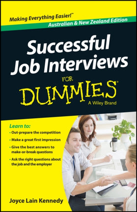 Successful Job Interviews For Dummies - Australia / NZ