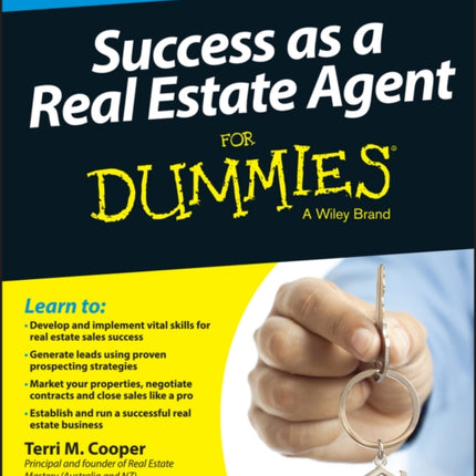 Success as a Real Estate Agent for Dummies - Australia / NZ