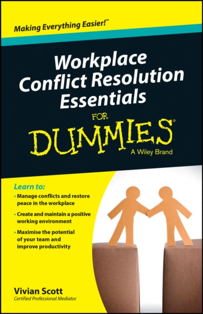 Workplace Conflict Resolution Essentials For Dummies