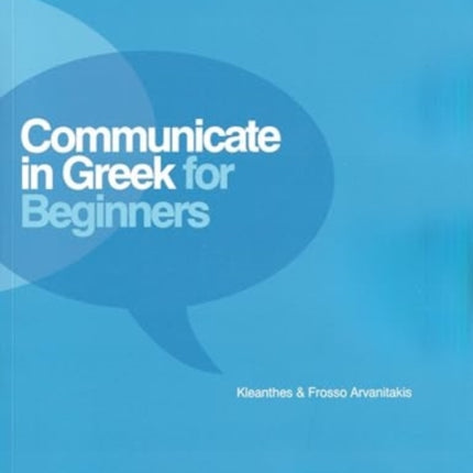 Communicate in Greek for Beginners  audio download