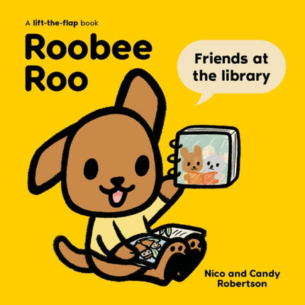 Roobee Roo Friends at the Library