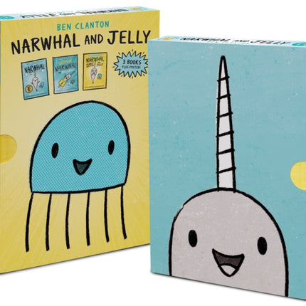 Narwhal and Jelly Box Set (Paperback Books 1, 2, 3, AND Poster)