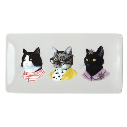 Berkley Bestiary Cat Portraits Tray