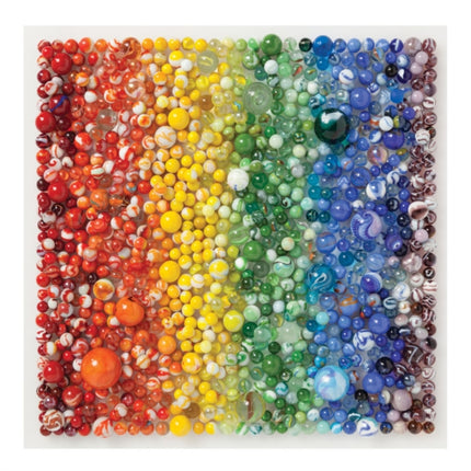 Rainbow Marbles 500 Piece Puzzle Puzzles