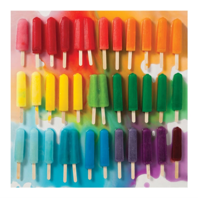 Galison 500 Piece Rainbow Popsicle Jigsaw Puzzle