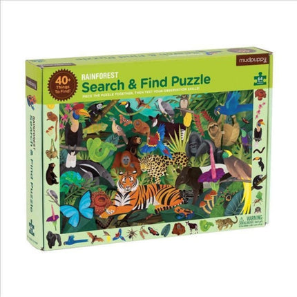 Rainforest Search  Find Puzzle