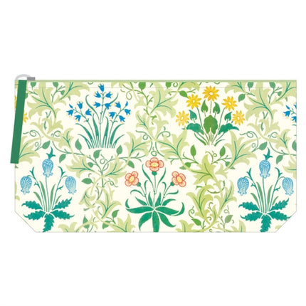 William Morris Celandine Embroidered Pouch