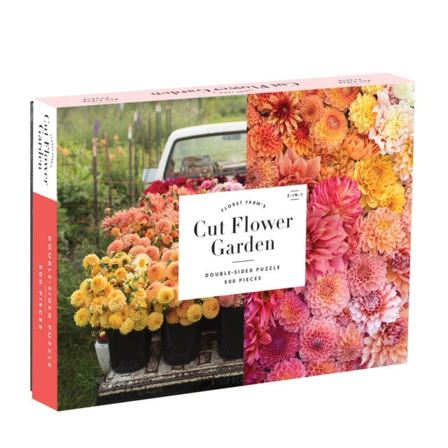 Floret Farms Cut Flower Garden 2Sided 500 Piece Puzzle