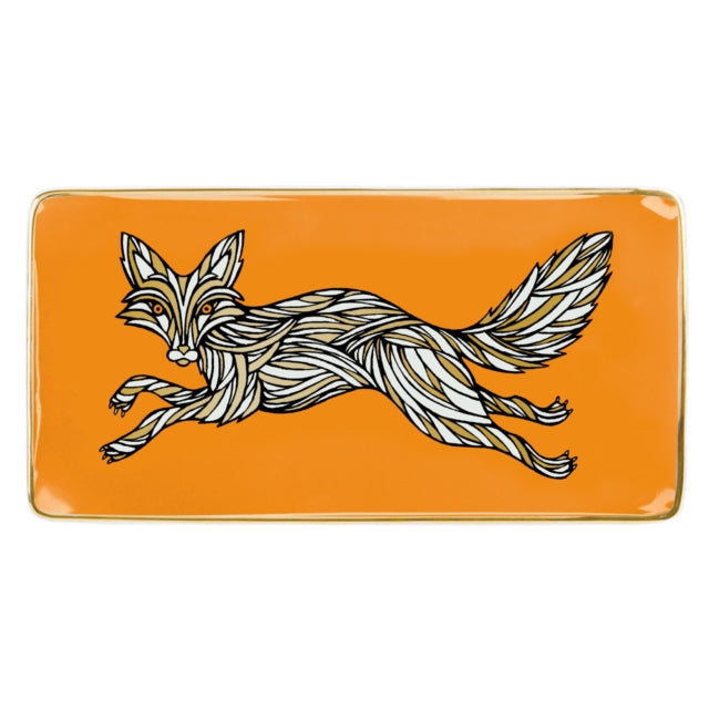 Patch NYC Fox Rectangle Porcelain Tray