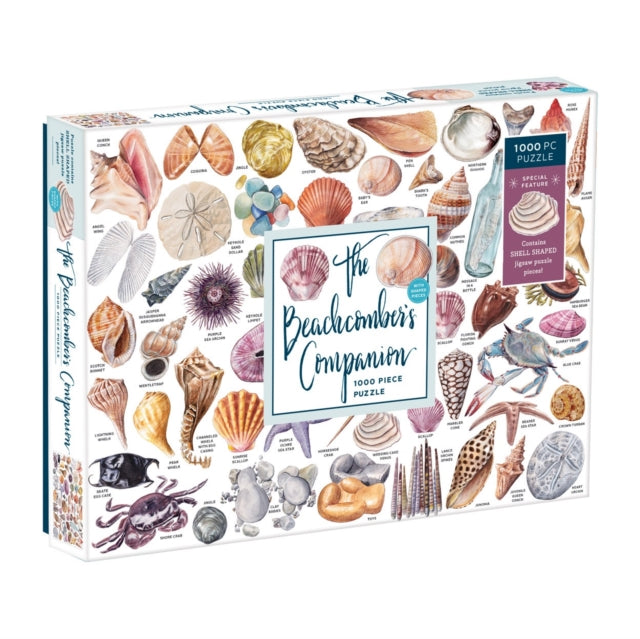 The Beachcombers Companion 1000 Piece Puzzle With Shaped Pieces