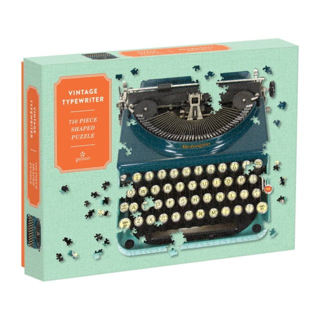 Just My Type Vintage Typewriter 750 Piece Shaped Puzzle