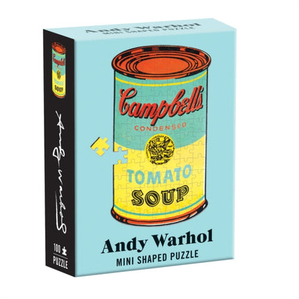 Andy Warhol Mini Shaped Puzzle Campbells Soup