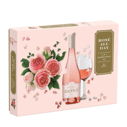 Rose All Day 2in1 Shaped Puzzle Set