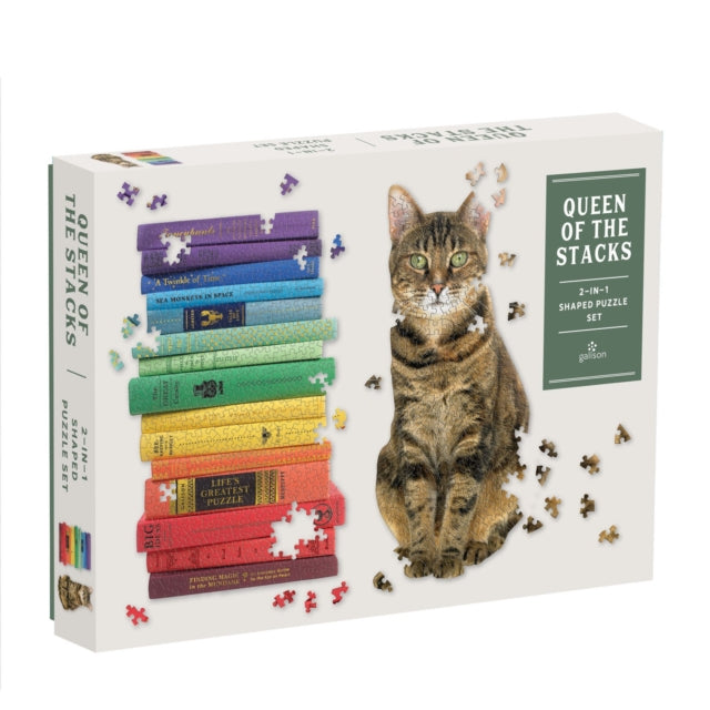 Queen of the Stacks 2in1 Puzzle Set