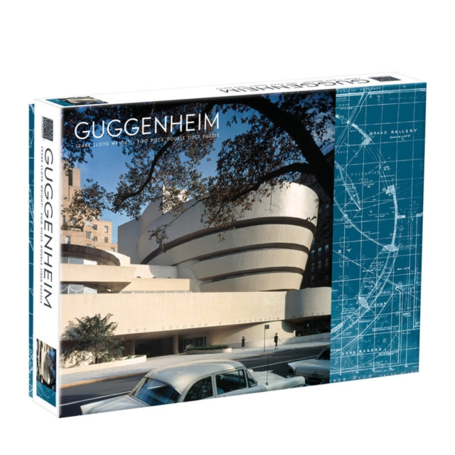 Frank Lloyd Wright Guggenheim 2Sided 500 Piece