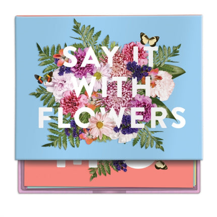 Say It With Flowers Greeting Assortment Notecard