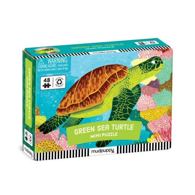 Green Sea Turtle Mini Puzzle