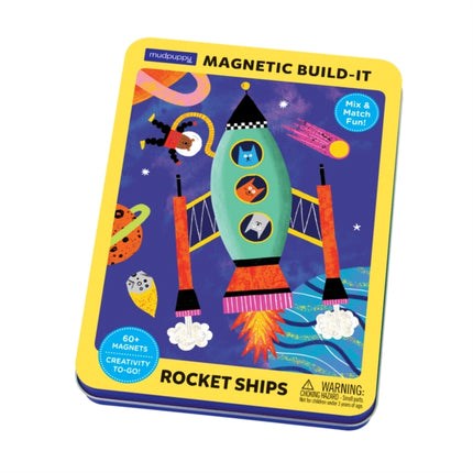 Rocket Ships Magnetic Buildit