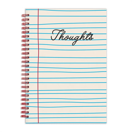 Thoughts 6 x 8 WireO Journal