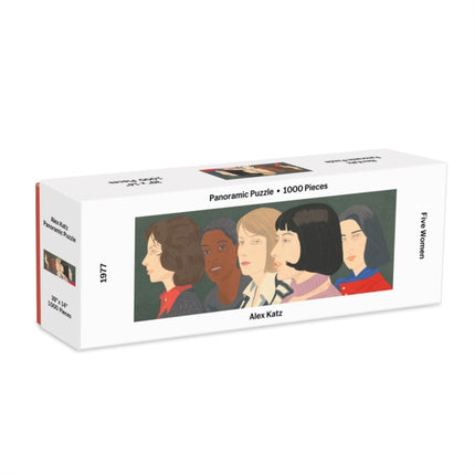 MoMA Alex Katz Five Women Panoramic Puzzle